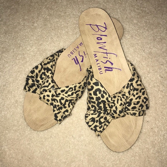 blowfish malibu leopard